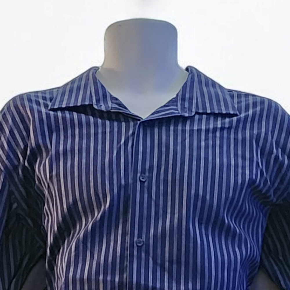 Men's Structure Modern Fit Button Down Shirt Size XL (34/35) - Picture 2 of 3